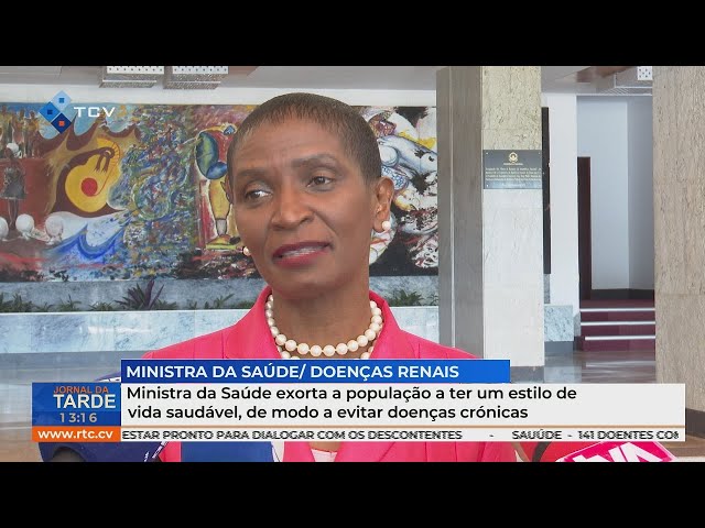 Ministra Saúde exorta população a ter um estilo de vida saudável, de modo a evitar doenças crónicas