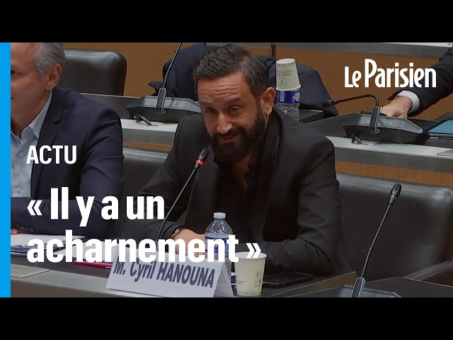 Cyril Hanouna dénonce un « acharnement » contre ses émissions lors de son audition à l'Assemblé