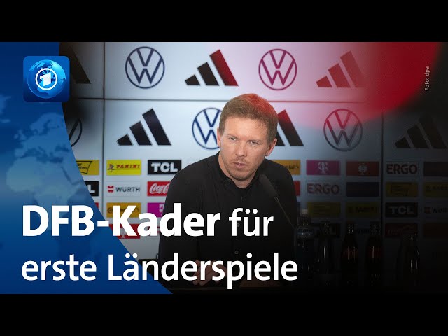 ⁣DFB-Kader: Nagelsmann startet mit sechs Neulingen ins EM-Jahr