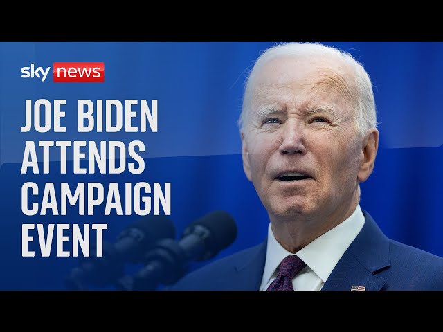 Watch live: Joe Biden attends campaign event in Michigan