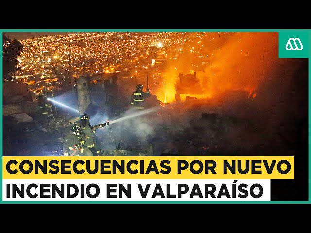 Al menos 60 damnificados: Las consecuencias de nuevo incendio en Valparaíso