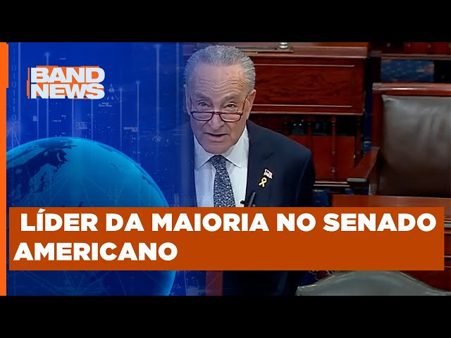 Schumer ataca Netanyahu e pede novas eleições em Israel | BandNews TV