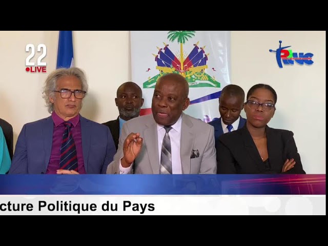 Conférence du Congrès National Ouanaminthe sur la Conjoncture Politique du Pays #Rtvc #22Live #MS