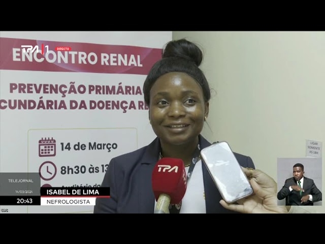 Rim - 60% da população de Luanda desconhece o seu estado, revelam Nefrologistas