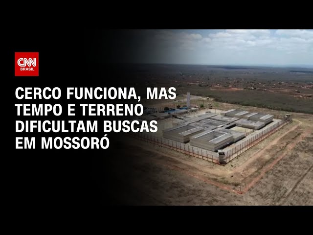 Cerco funciona, mas tempo e terreno dificultam buscas em Mossoró | CNN 360º