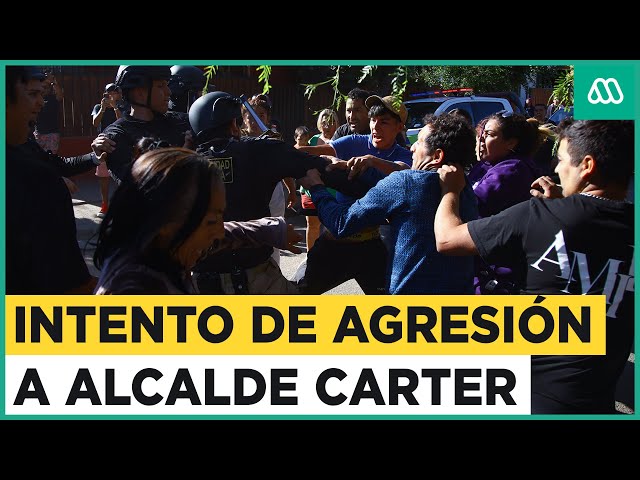 Intento de agresión a Alcalde Rodolfo Carter: Operativo en toma de La Florida