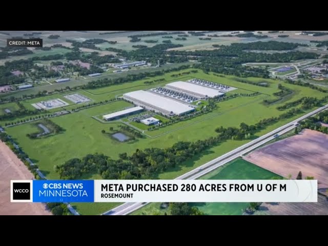 Meta to build data center on former University of Minnesota land