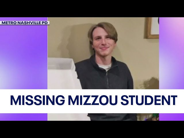 Search continues for missing University of Missouri student