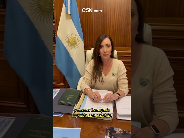 VICTORIA VILLARUEL, tras el FRACASO del MEGA DNU en el SENADO