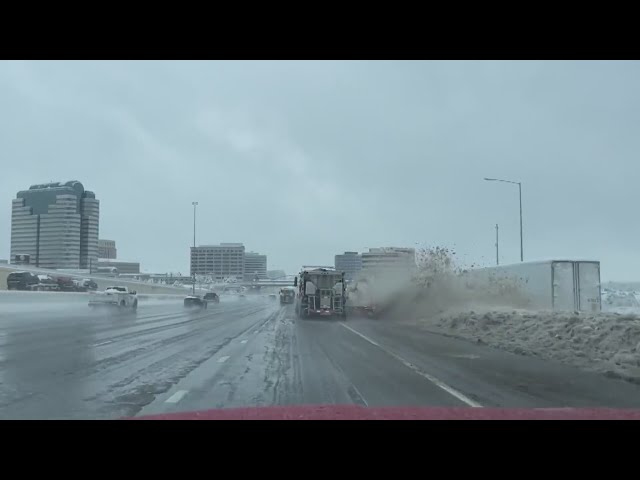 Colorado crews work to clear highways across Denver area