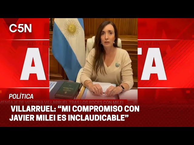 VICTORIA VILLARRUEL habló tras el FRACASO del MEGA DNU en el SENADO