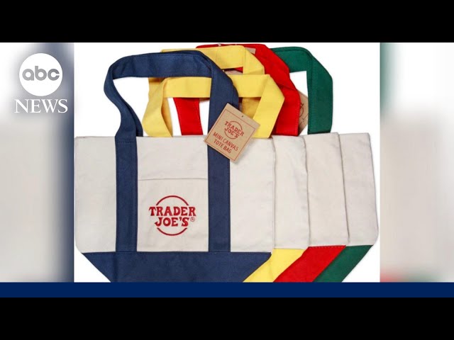 Trader Joe's tote bags stirring up consumer craze