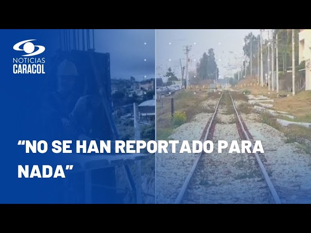 ⁣Familiares de joven arrollada por tren en Tunja aseguran que personal de consorcio férreo no aparece