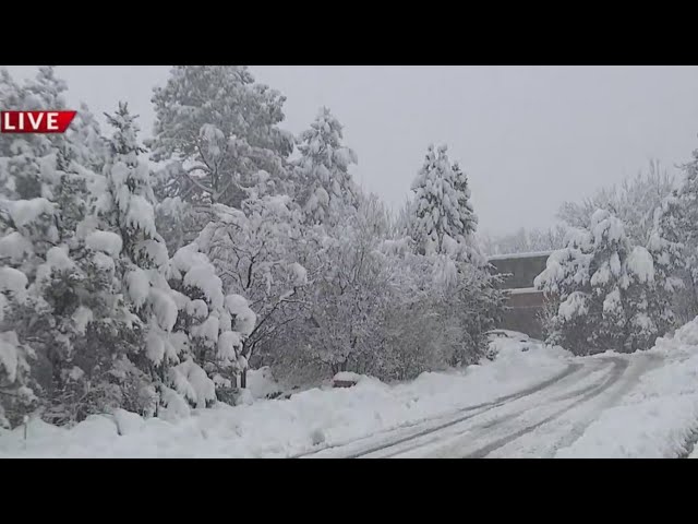 Boulder continues to see snowfall