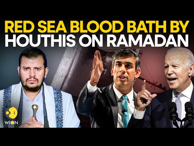 Red Sea tensions LIVE: Houthis warn Red Sea attacks will intensify during Ramadan | WION LIVE