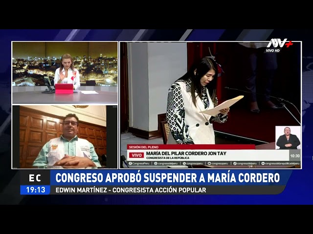 Edwin Martín por defender a María Cordero: "Se debe medir a todos con una misma vara"