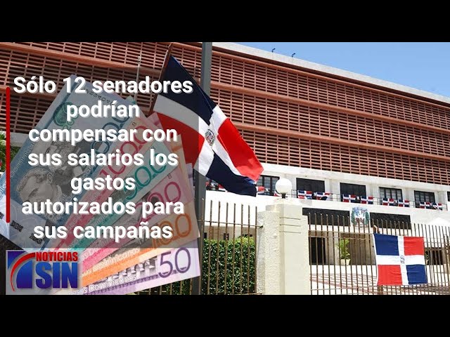 Sólo 12 senadores podrían compensar con sus salarios los gastos autorizados para sus campañas