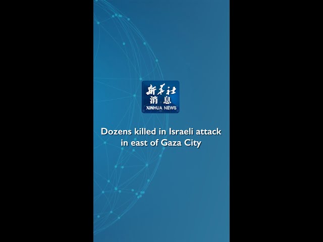 Xinhua News | Dozens killed in Israeli attack in east of Gaza City