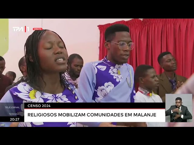 CENSO 2024 - Religiosos mobilizam comunidades em malanje