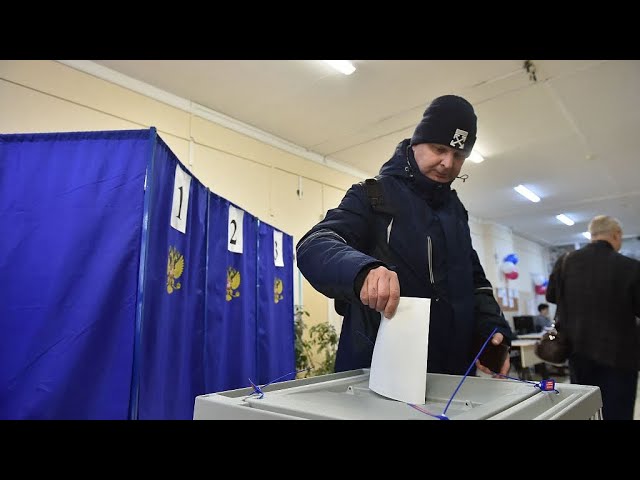 Élection en Russie : les Russes se rendent dans plus de 90 000 bureaux de vote à travers le pays