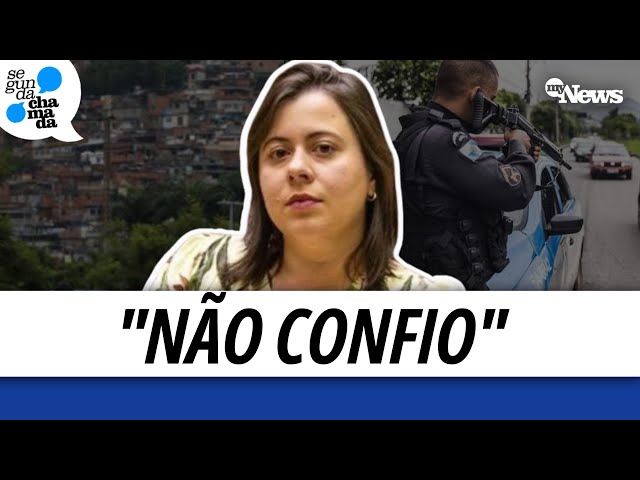 "NÃO CONFIO NAS AUTORIDADES DO RIO DE JANEIRO", DIZ DEPUTADA SÂMIA BOMFIM SOBRE DOMÍNIO CR