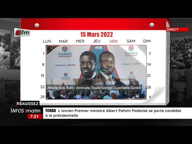 Un jour au Sénégal : Affaire Adji Sarr, quand Mimi Touré fustgeait Sonko