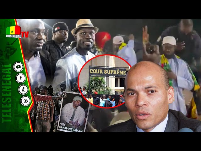 SONKO et Diomaye libres,Processus électoral repris?cour suprême décide...