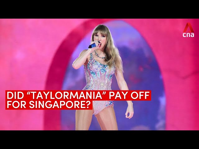 How has Taylor Swift's "Eras Tour" benefitted Singapore's economy?