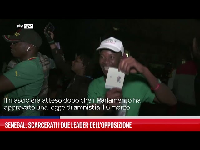 ⁣Senegal, liberazione leader opposizione incarcerati