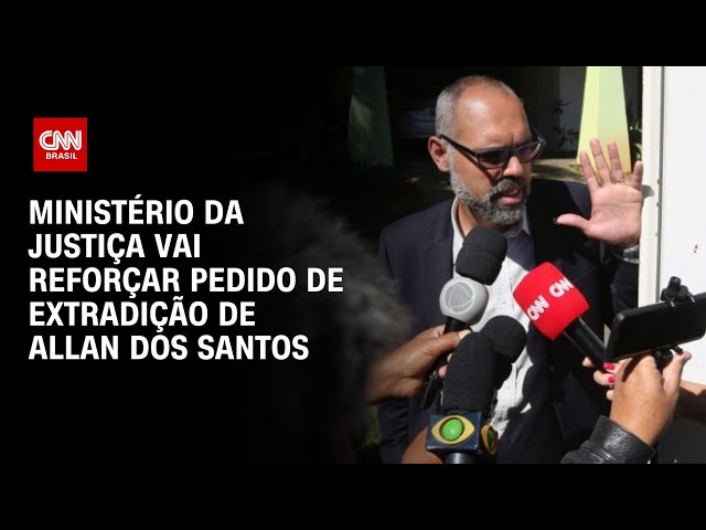 Ministério da Justiça vai reforçar pedido de extradição de Allan dos Santos | CNN NOVO DIA