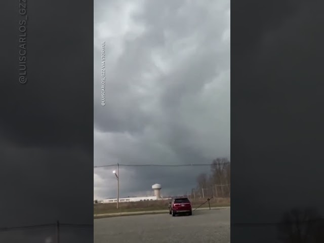 Deadly Tornadoes roll through Ohio, Kentucky, Indiana  #Shorts