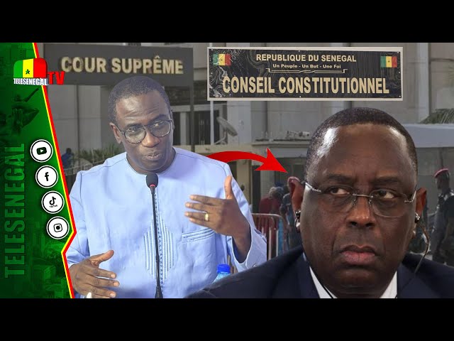 Recours du FDPEI à la Cour suprême, Ben Diop "Macky Matey la def, il a violé la constitution...