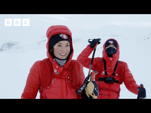 Vicky Pattison, Alex Scott, Laura Whitmore and Sara Davies vs the Arctic ❄️ | Snow Going Back - BBC