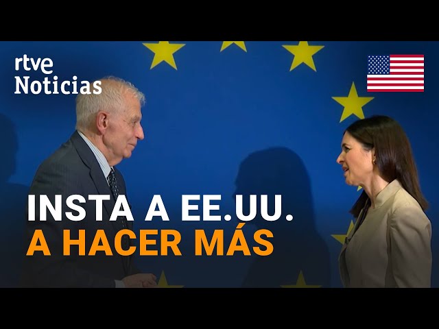 GUERRA UCRANIA y GAZA: BORRELL PRESIONA y dice que "lo que está ocurriendo NO PUEDE CONTINUAR&q