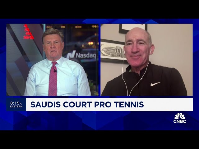 Brad Gilbert on Saudi Arabia's tennis investment: Hope the players get a much-needed windfall