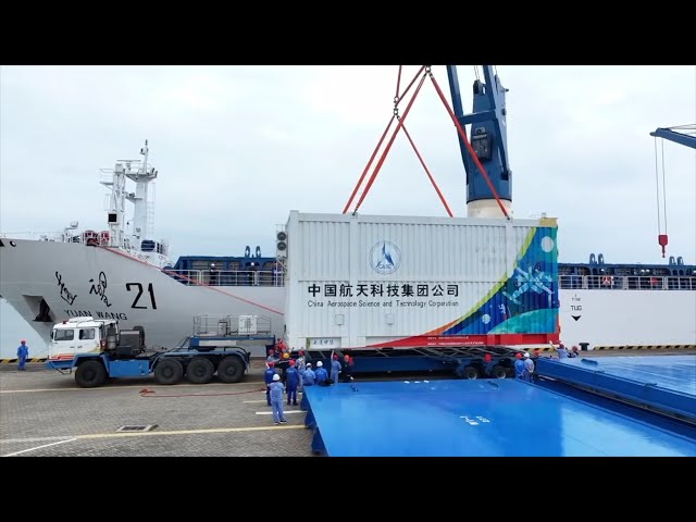 Long March-5 Y8 carrier rocket arrives at Wenchang, set to launch Chang'e-6 mission