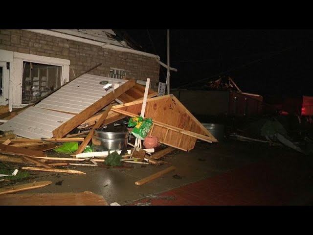 El mal tiempo deja tornados y causa estragos en varios estados de EE.UU.