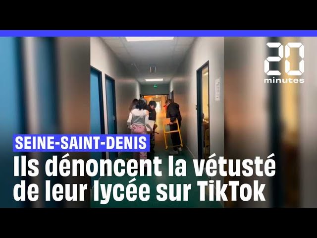 Seine-Saint-Denis : Des profs qui avaient dénoncé la vétusté de leur lycée sur TikTok convoqués