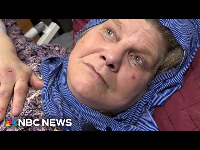 Longtime American resident of Gaza recovering after missile strike on her Deir Al-Balah apartment