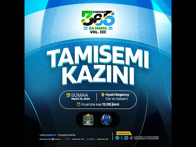 LIVE: TAMISEMI Wanazifungua Kurasa 365 za Mama | Hyatt Regency