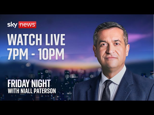 Watch Friday Night with Niall Paterson