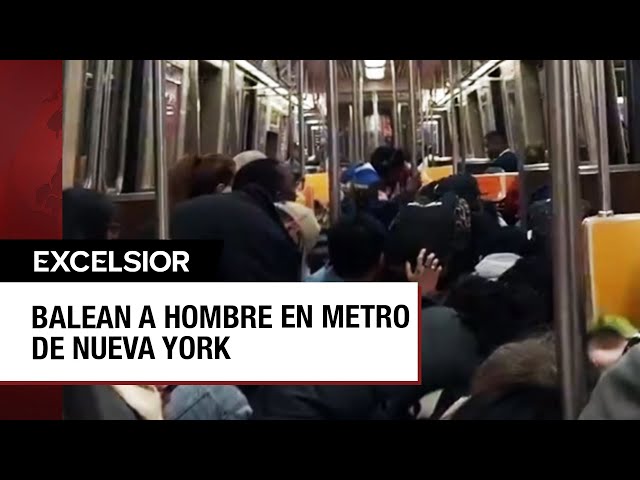 Pánico en Nueva York: Balean a hombre en el Metro a raíz de una pelea