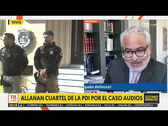 Caso Audios: Allanan domicilio y oficina del director general de la PDI