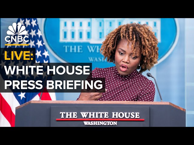 LIVE: White House press secretary Karine Jean-Pierre holds a briefing with reporters — 3/15/2024