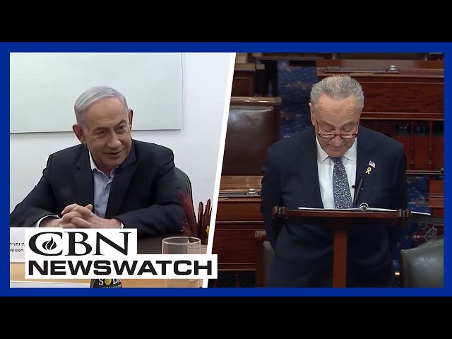 Sharp Backlash to Schumer’s Attack on Netanyahu  | CBN NewsWatch - March 15, 2024