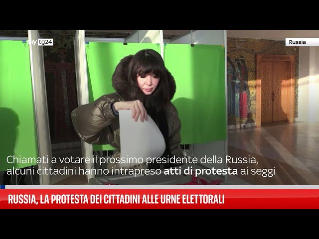 Elezioni in Russia, atti di protesta alle urne