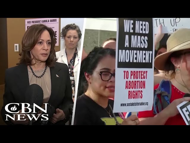 VP Harris Stumps at an Abortion Clinic, Pro-Lifers Slam 'Extreme Agenda'