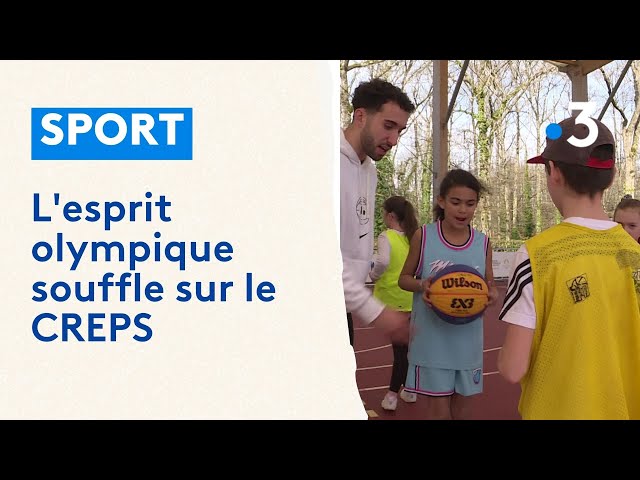 L'esprit olympique souffle sur le CREPS