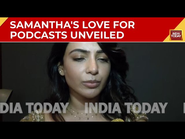 Samantha Ruth Prabhu Reveals Her Favourite Weekend Pastime | India Today Conclave 2024