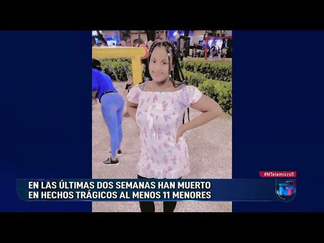 Al menos 11 niños han muerto en las últimas semanas en hechos trágicos